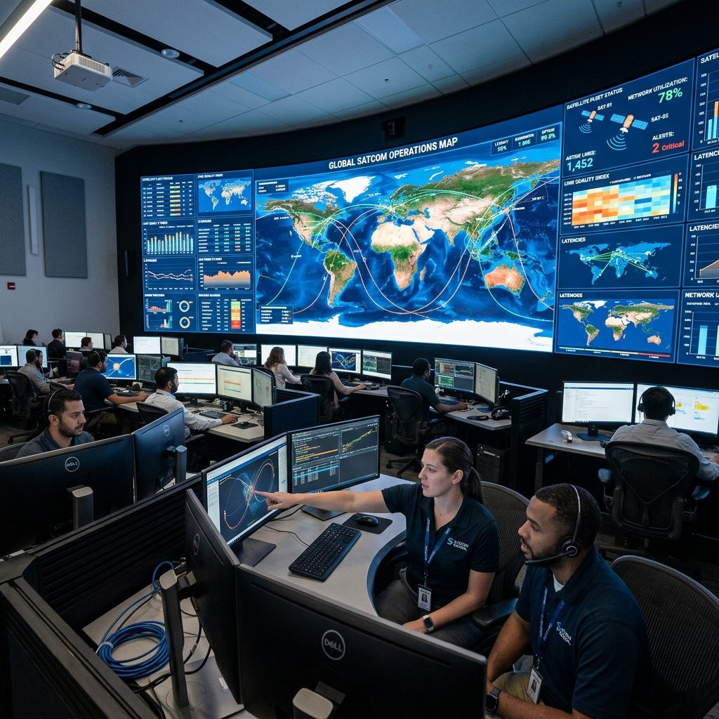 Centro de Operações NOC 24/7